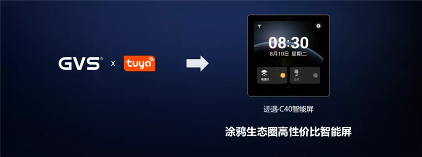 GVS推出涂鴉生態(tài)最具性價比的智能屏