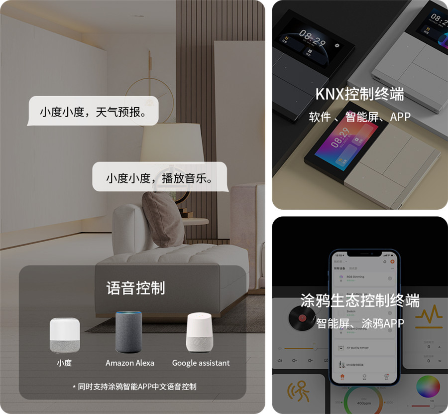 多種控制終端全家老少都會用 近程遠程都能用
