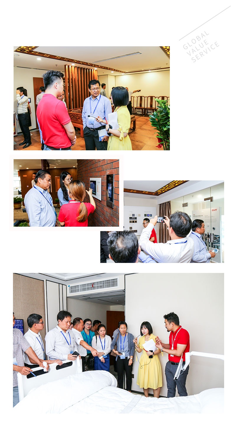 老撾科技人才培養(yǎng)計劃研修班代表團蒞臨GVS視聲參觀考察